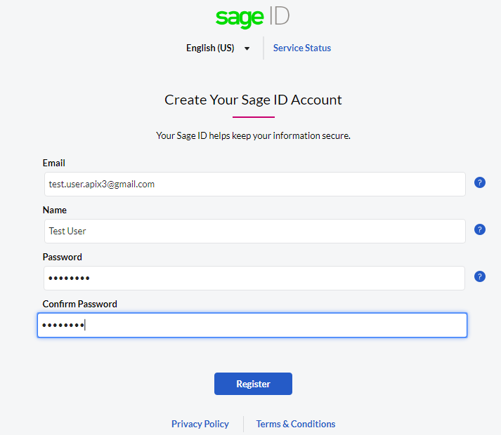 How To Create Sage Id?